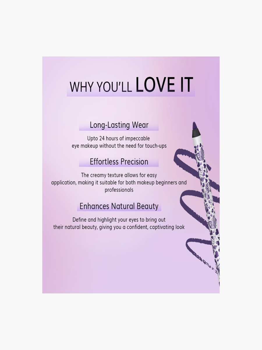 Waterproof Smoothening Eye Pencil