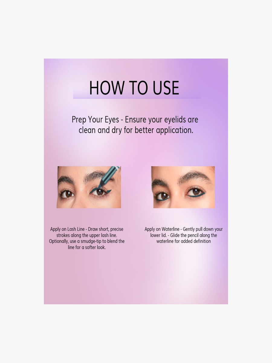 Waterproof Smoothening Eye Pencil