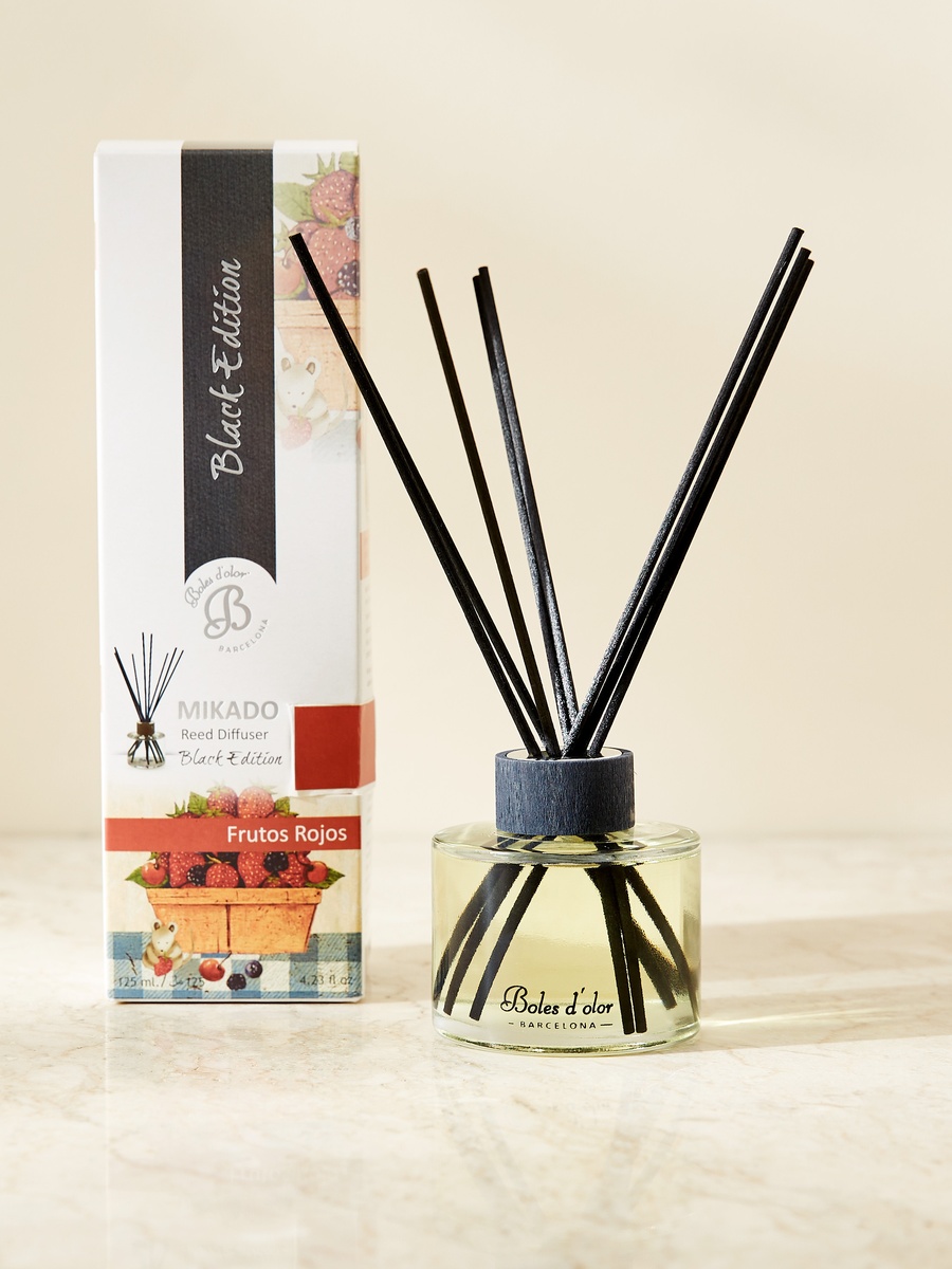 موزّع عطور بأعواد فروتوس روجوس بلاك إيديشن من بولز دولور  125 مل