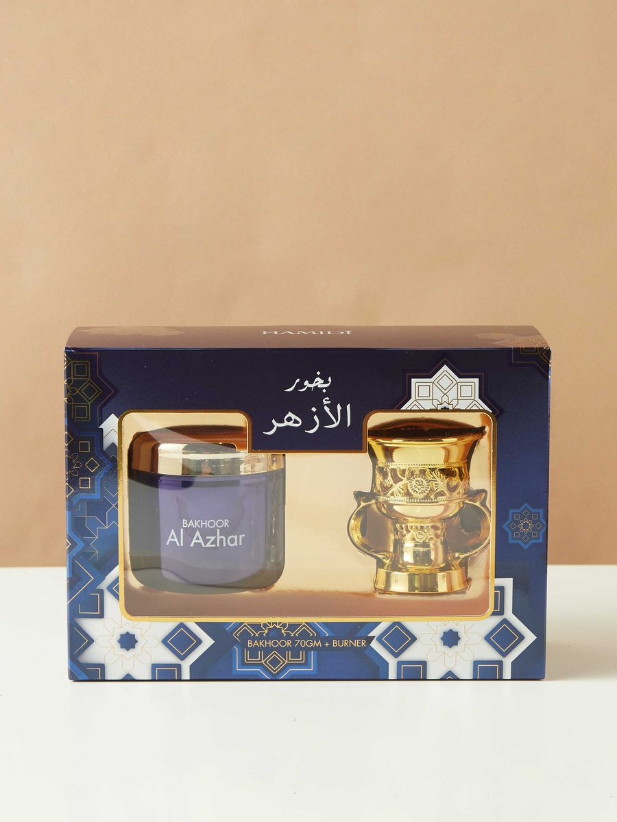 Al Azhar Bakhoor and Burner Gift Set