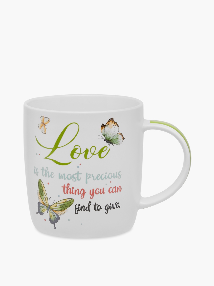 Love Is The Most Precious Thing You Can Find To Give New Bone China Mug - 355 ml