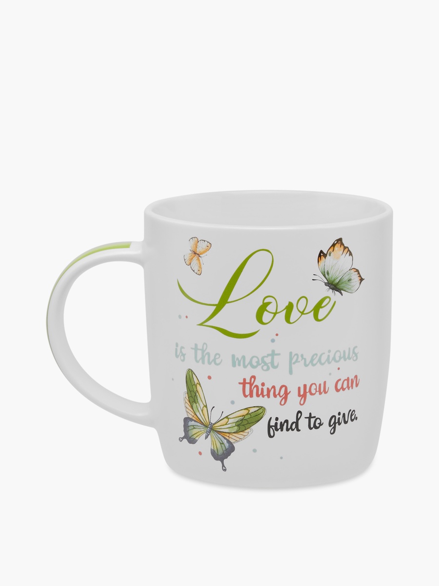 Love Is The Most Precious Thing You Can Find To Give New Bone China Mug - 355 ml