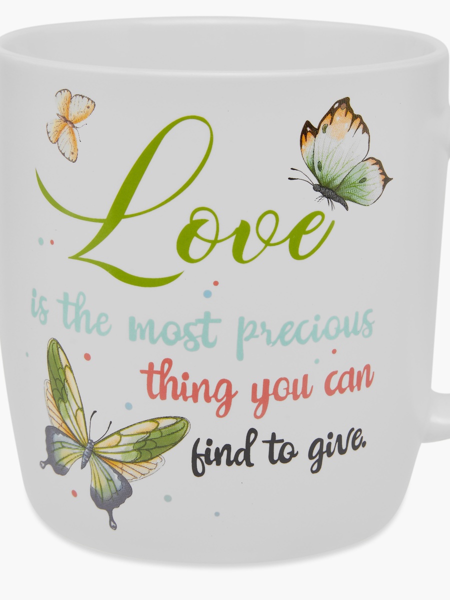 Love Is The Most Precious Thing You Can Find To Give New Bone China Mug - 355 ml