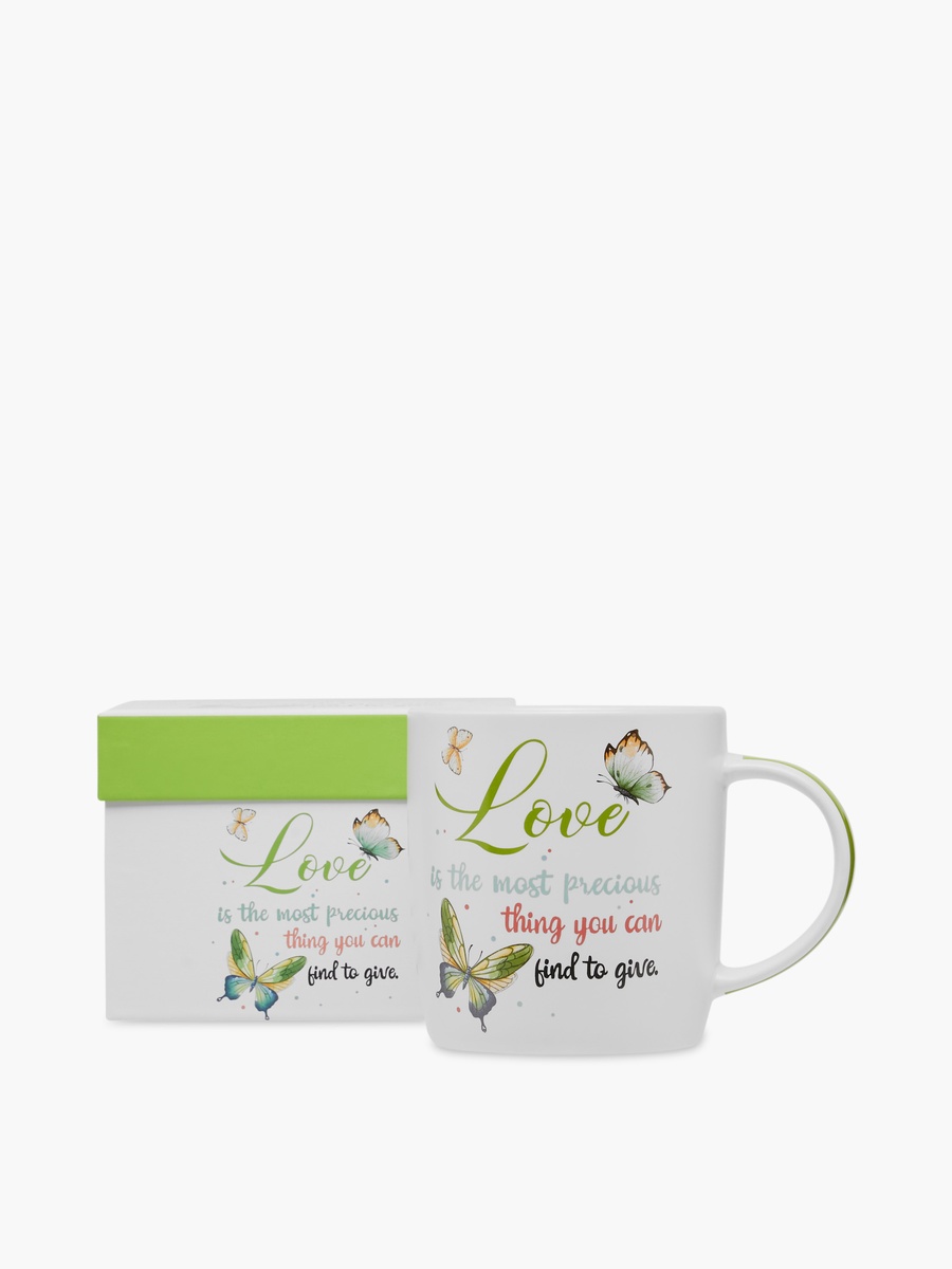 Love Is The Most Precious Thing You Can Find To Give New Bone China Mug - 355 ml