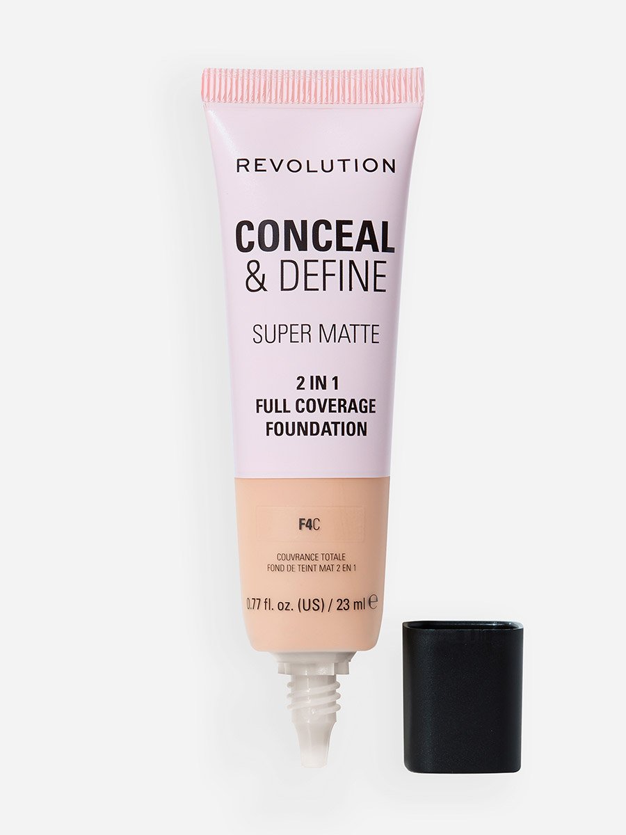 Conceal and Define Full Cover Tube Foundation F4C - 23ml
