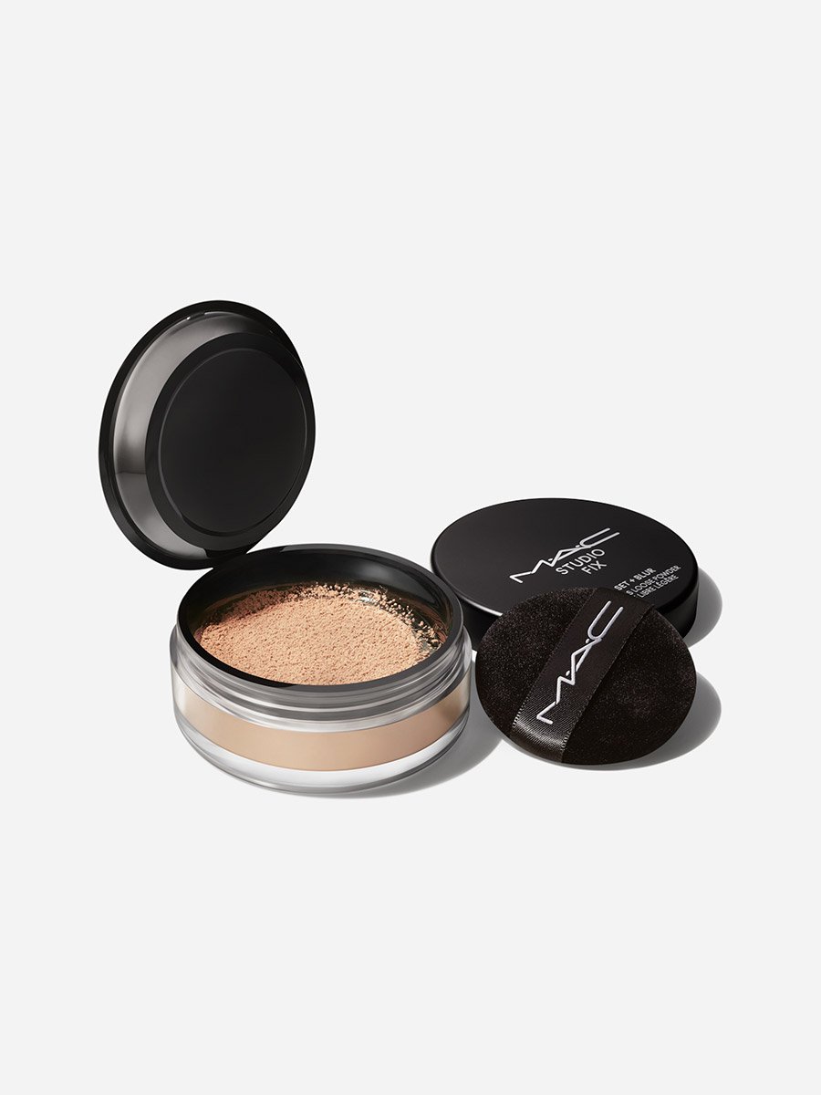 Mac Studio Fix Pro Set and Blur Weightless Loose Powder Medium - 6.5g