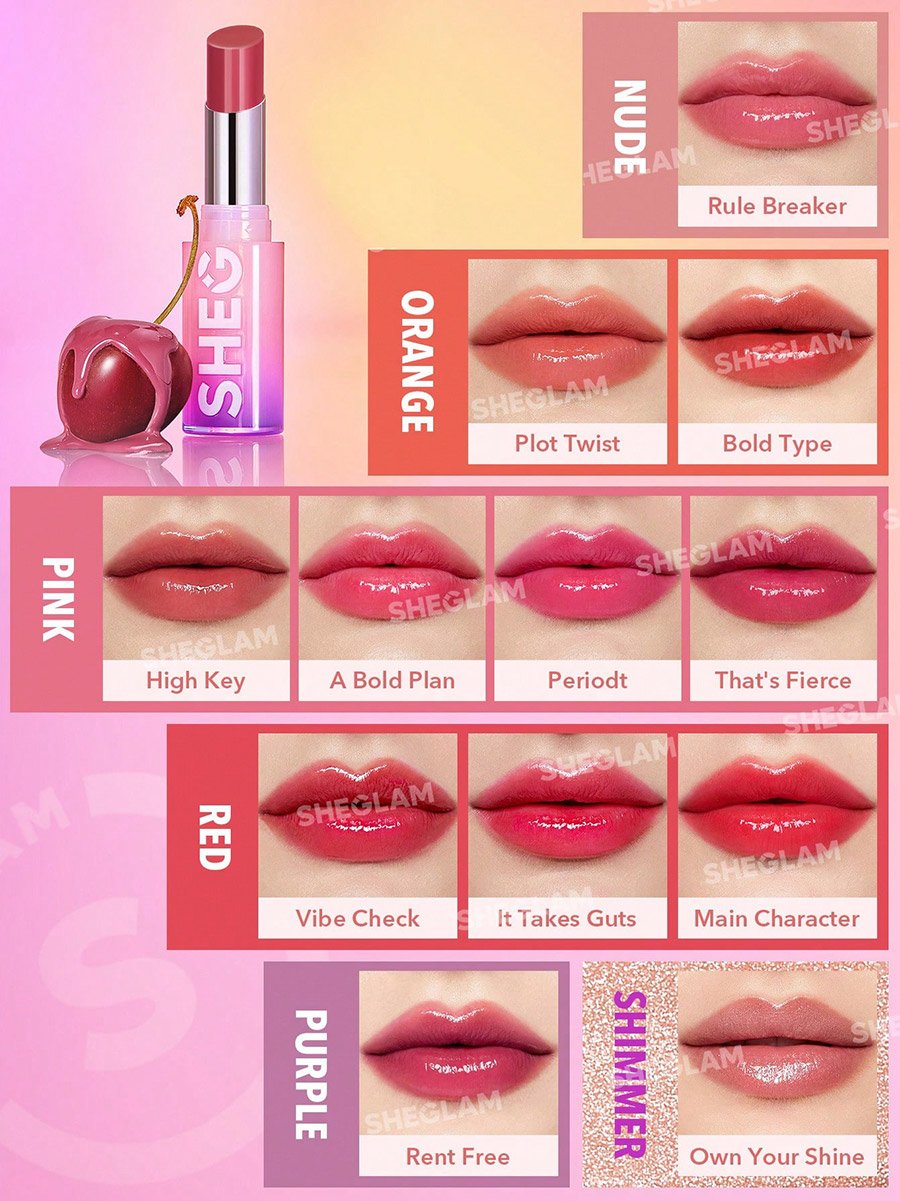 Mirror Kiss High-Shine Lipstick - Rule Breaker