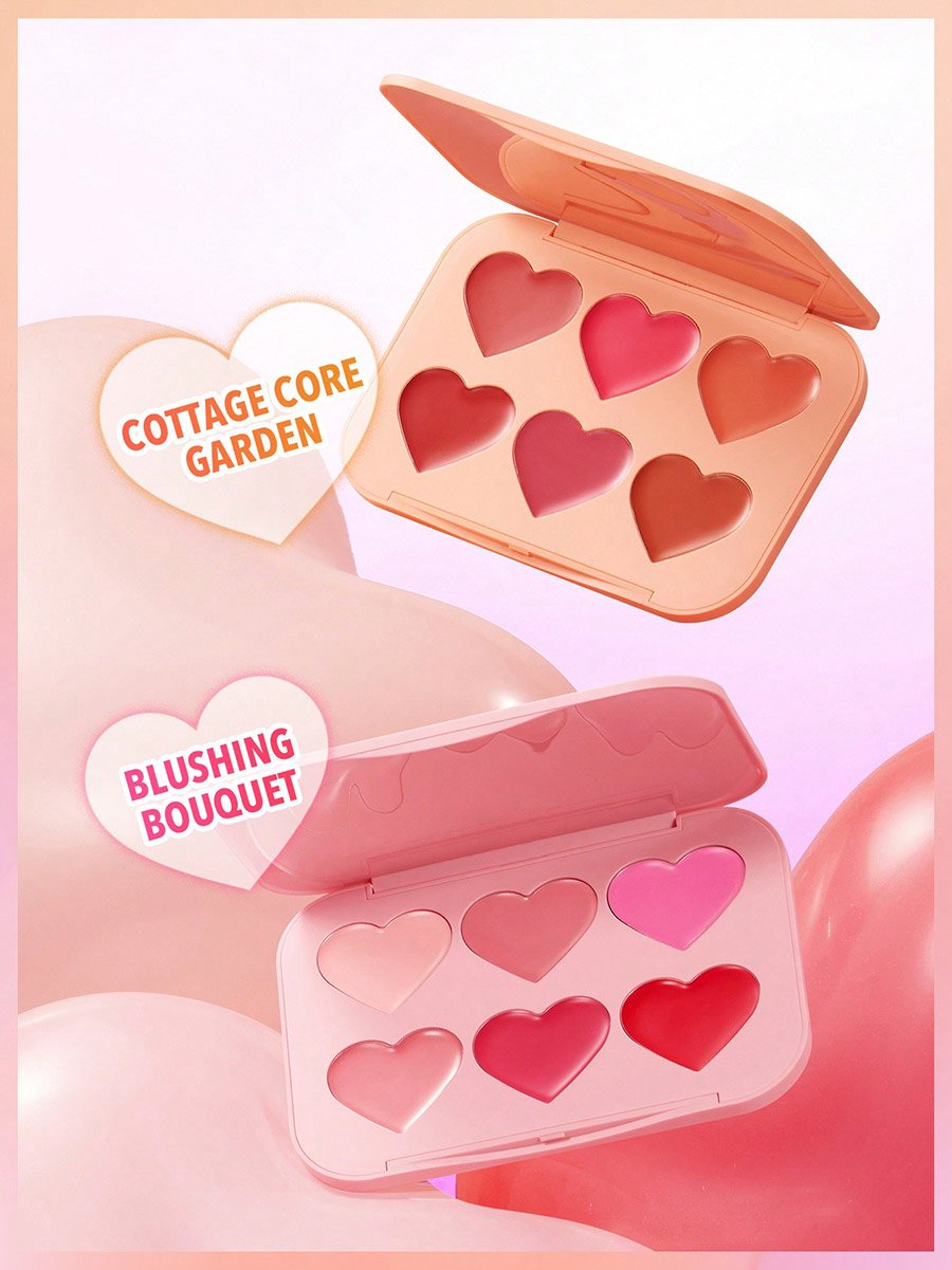 Flush Crush Cream Blush Palette - Cottage Core Garden