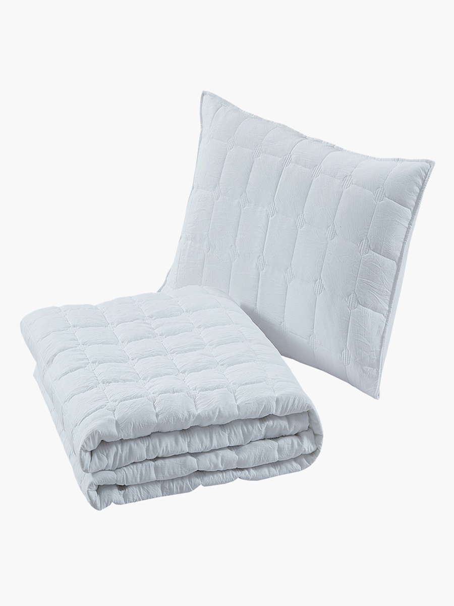 Lexus Nevis 3-Piece Pre-Washed Micro Twin Quilt Bedspread Set - 160x230 cm