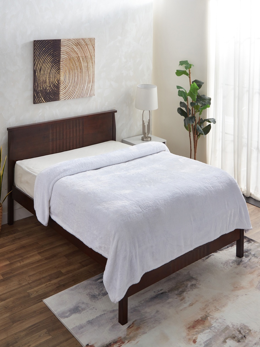 Lux Popcorn Twin Flannel Blanket - 150x220 cm