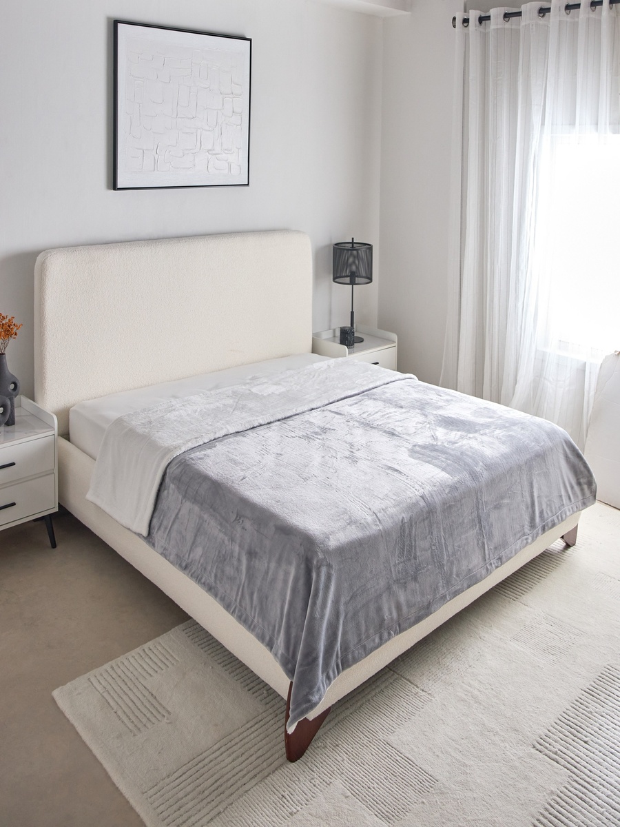 Snugsoft Flannel Double Layer Twin Blanket - 150x200 cm