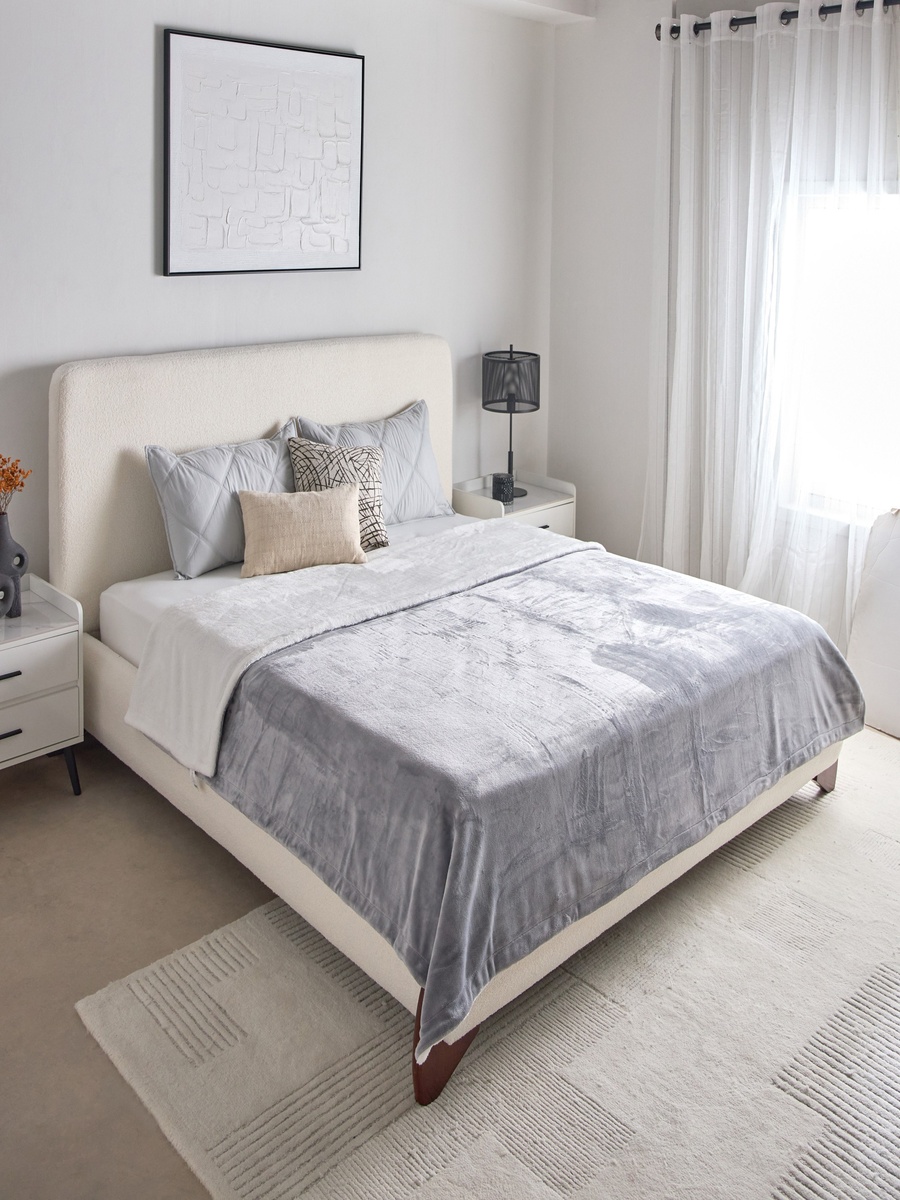 Snugsoft Flannel Double Layer Twin Blanket - 150x200 cm