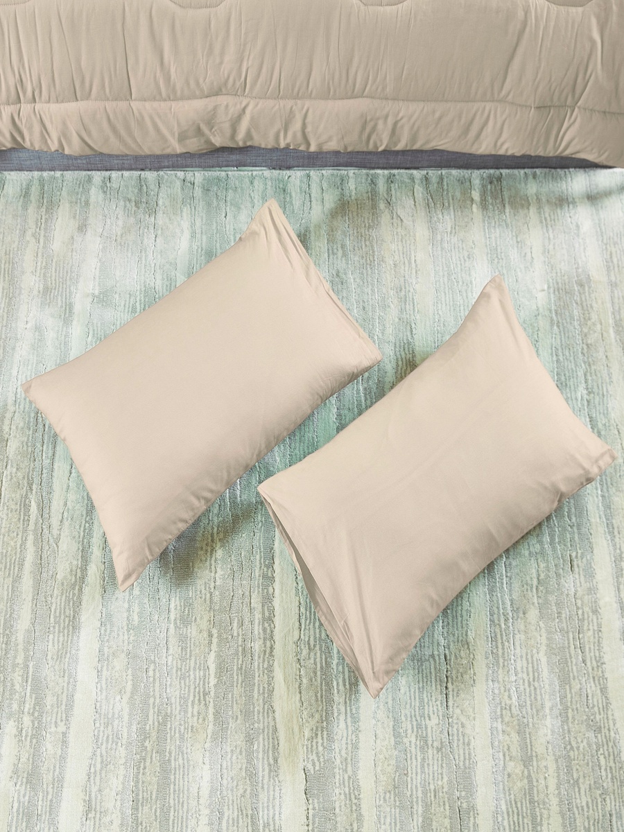 Ballina 3-Piece Solid Cotton Super King Comforter Set - 240x240 cm