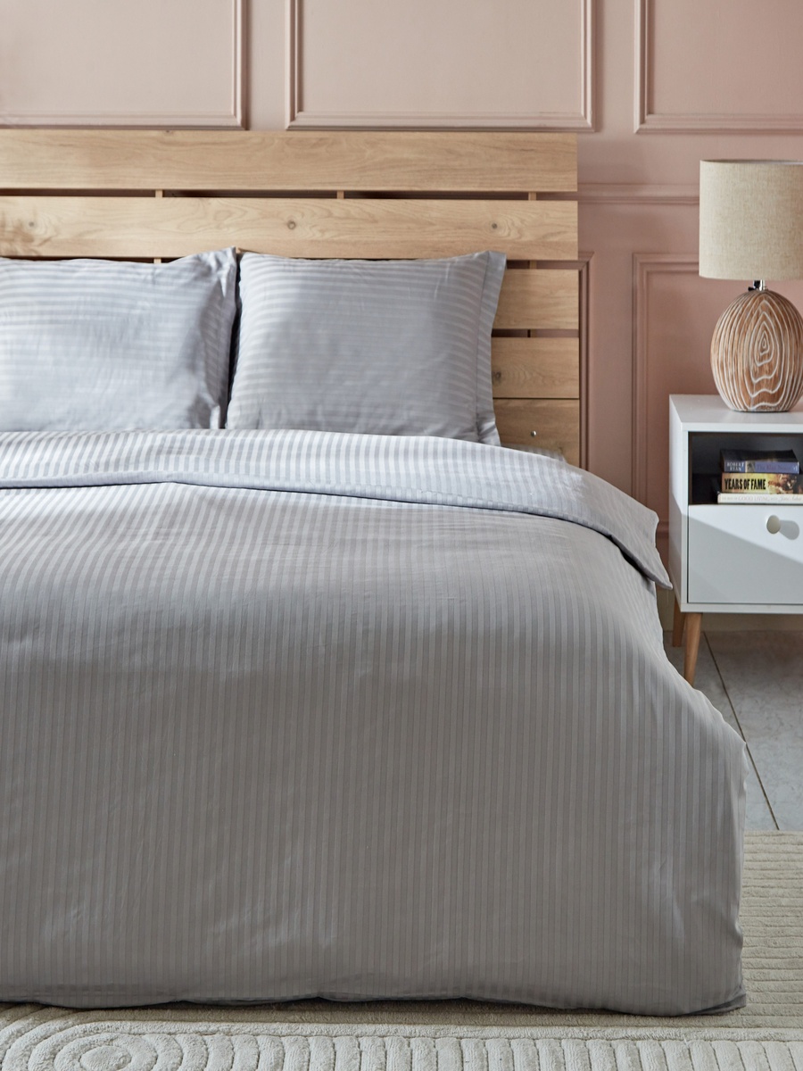 Hamilton 3-Piece King Queen BCI Cotton Duvet Quilt Cover Set - 220x220 cm