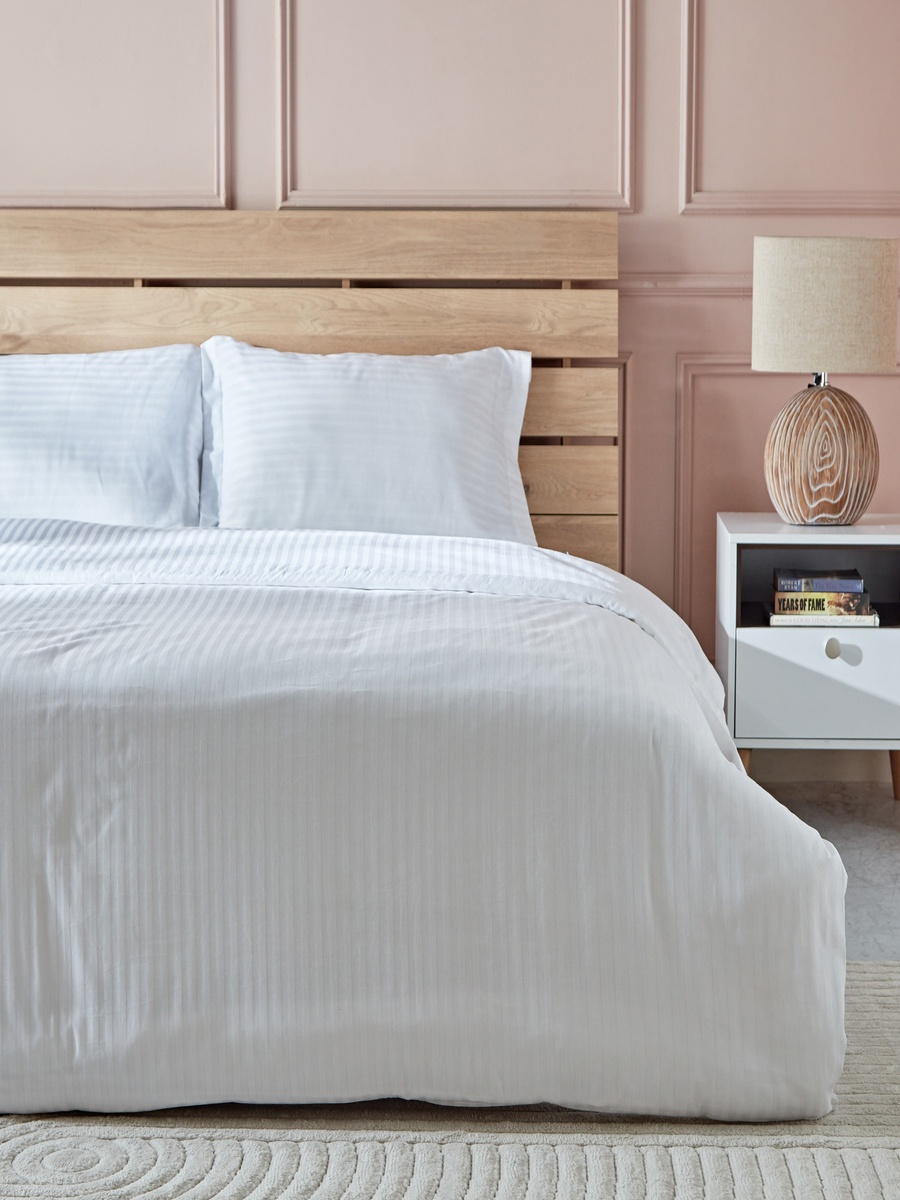 Hamilton 3-Piece Super King BCI Cotton Duvet Quilt Cover Set - 240x220 cm