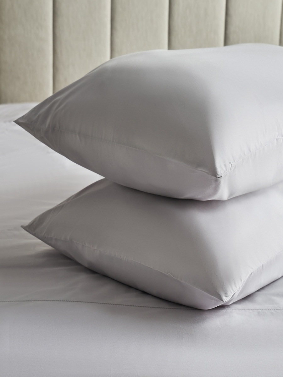 Purely-percale 3-Piece 300TC Percale Twin Duvet Quilt Cover Set - 150x220 cm