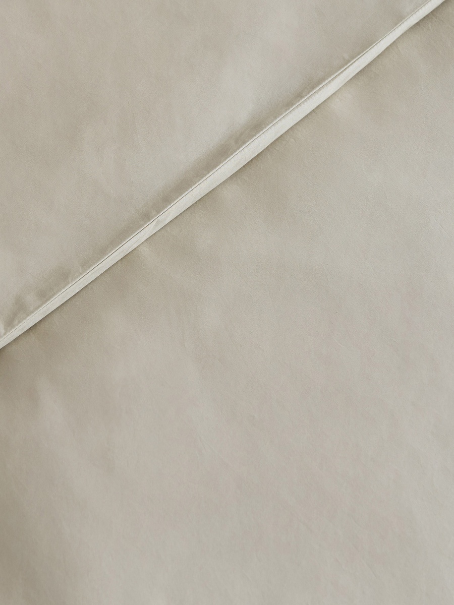 Purely-percale 3-Piece 300TC Percale Queen King Duvet Quilt Cover Set - 220x220 cm