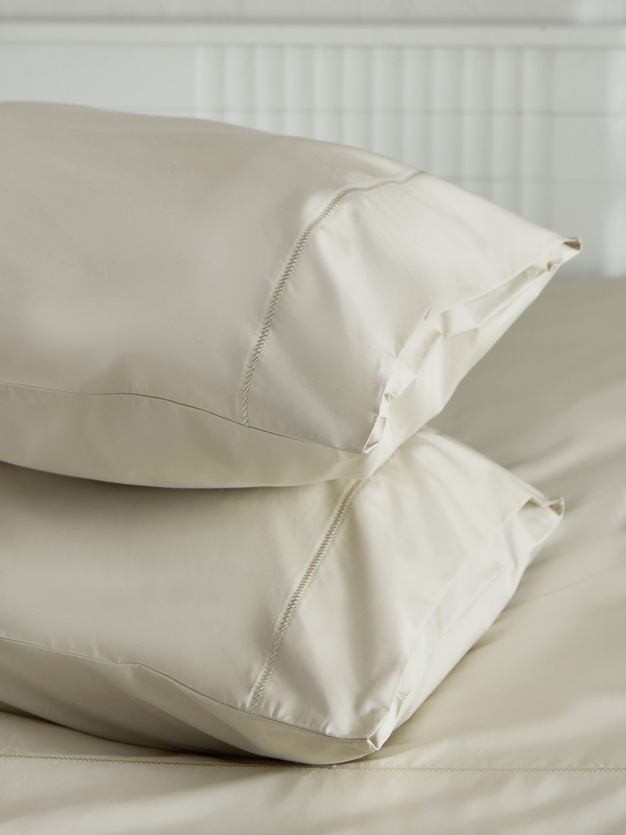 Purely-percale 3-Piece 300TC Percale Queen King Duvet Quilt Cover Set - 220x220 cm