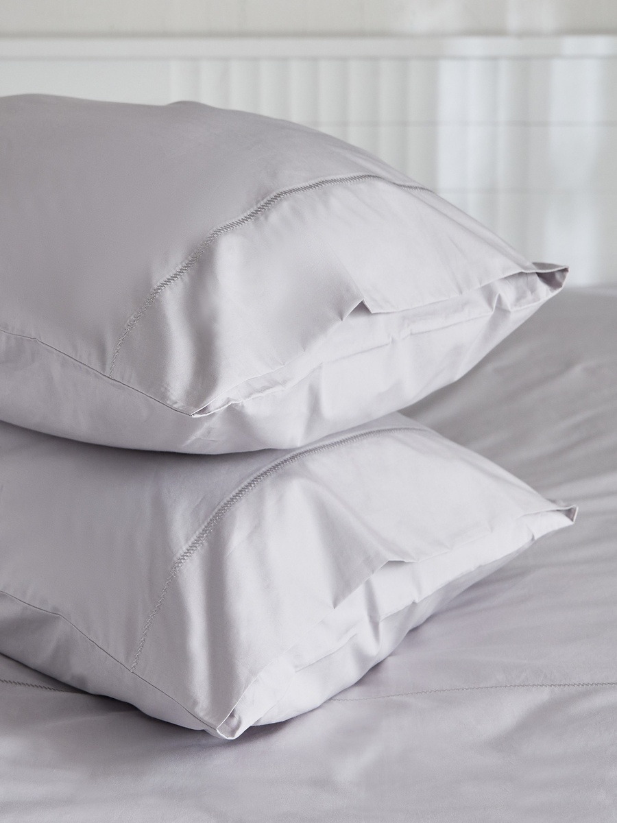 Purely-percale 3-Piece 300TC Percale Queen King Duvet Quilt Cover Set - 220x220 cm