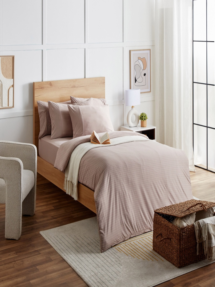 Ferum Micro Jersey Twin Fitted Sheet - 120x200+30 cm