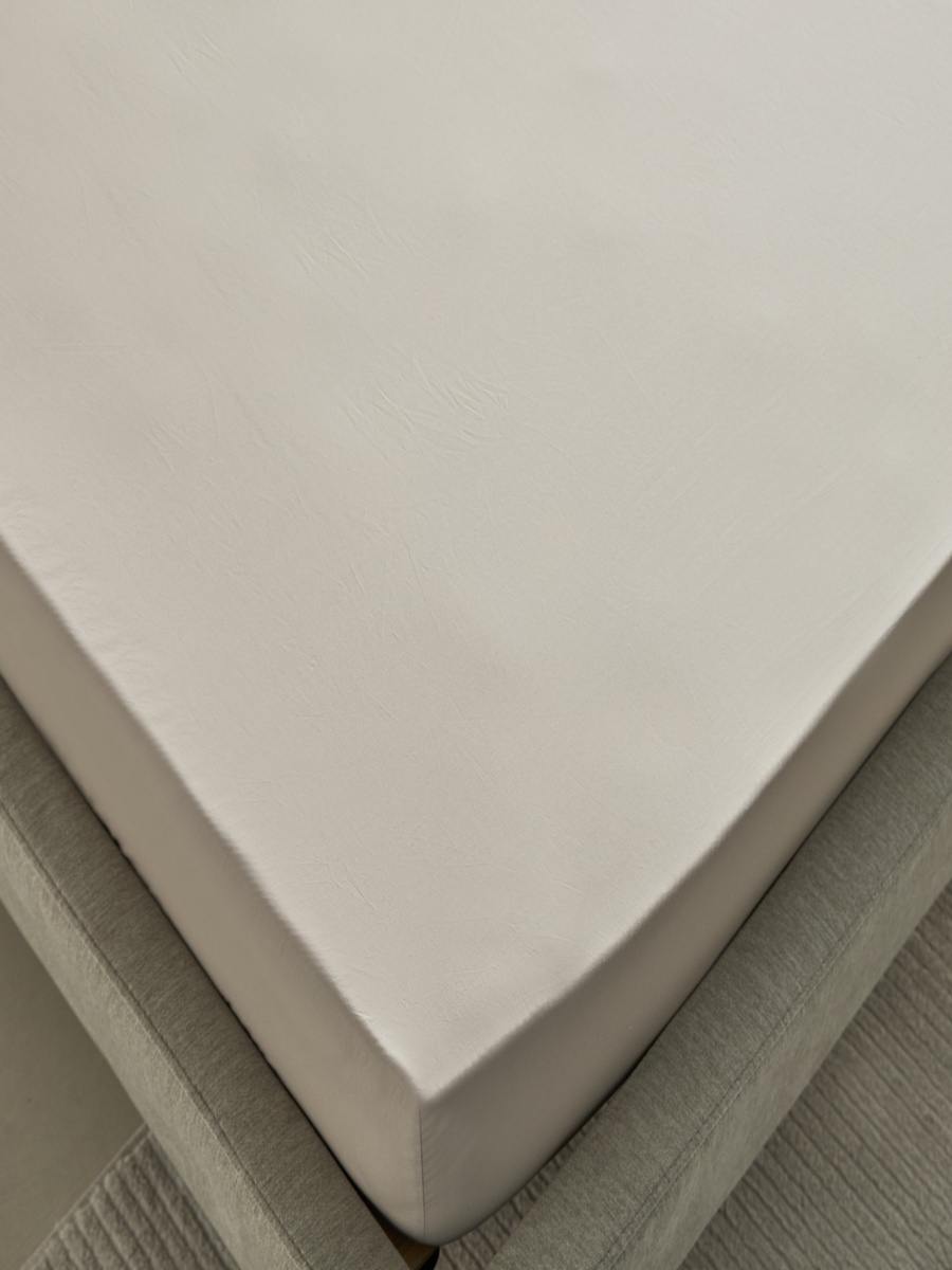 Purely-percale 300TC Single Fitted Sheet - 90x200+36 cm