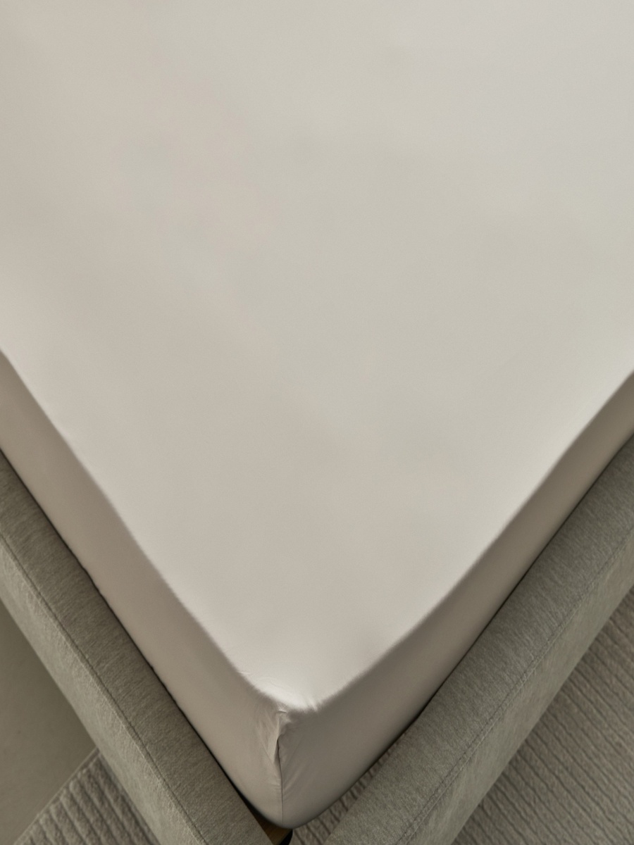Purely Percale Twin Fitted Sheet - 120x200+40 cm
