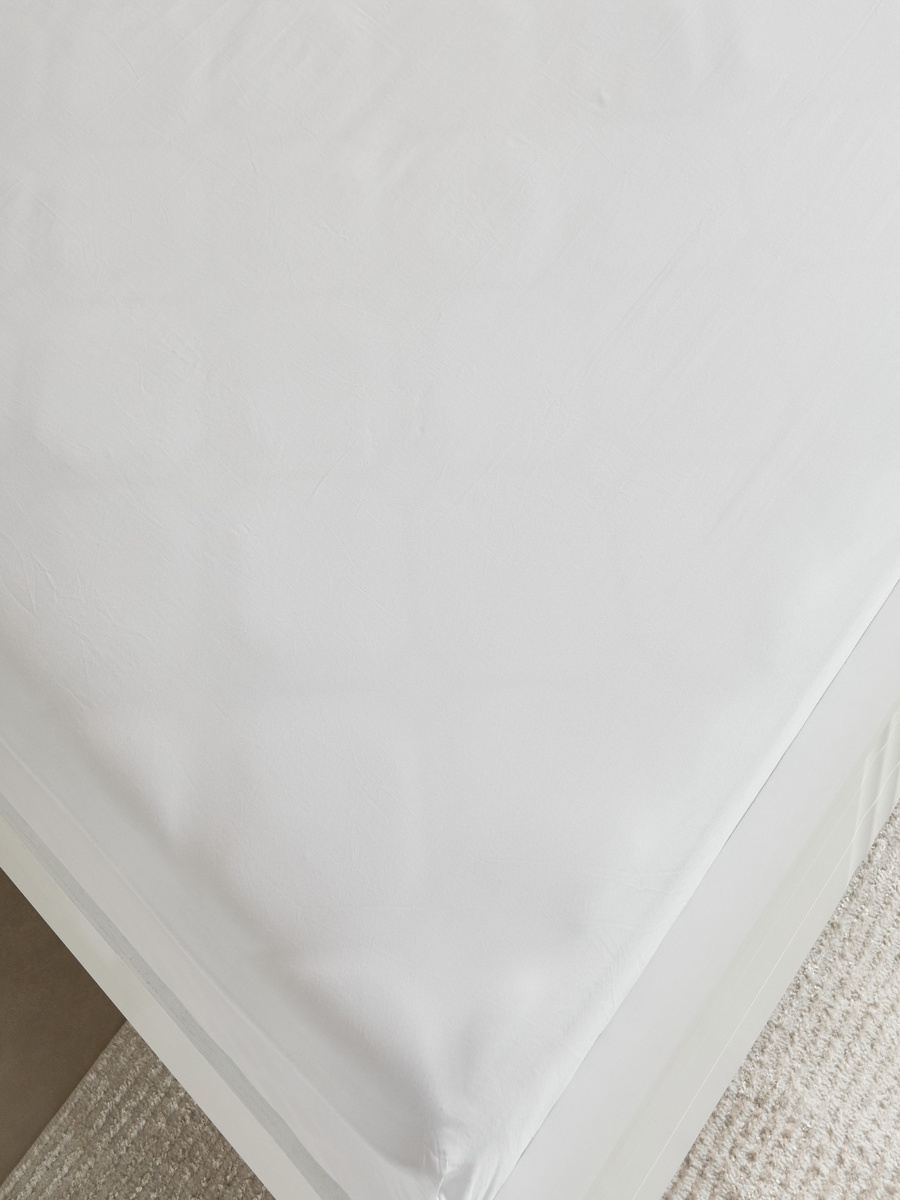 Purely Percale Queen Fitted Sheet - 150x200+40 cm