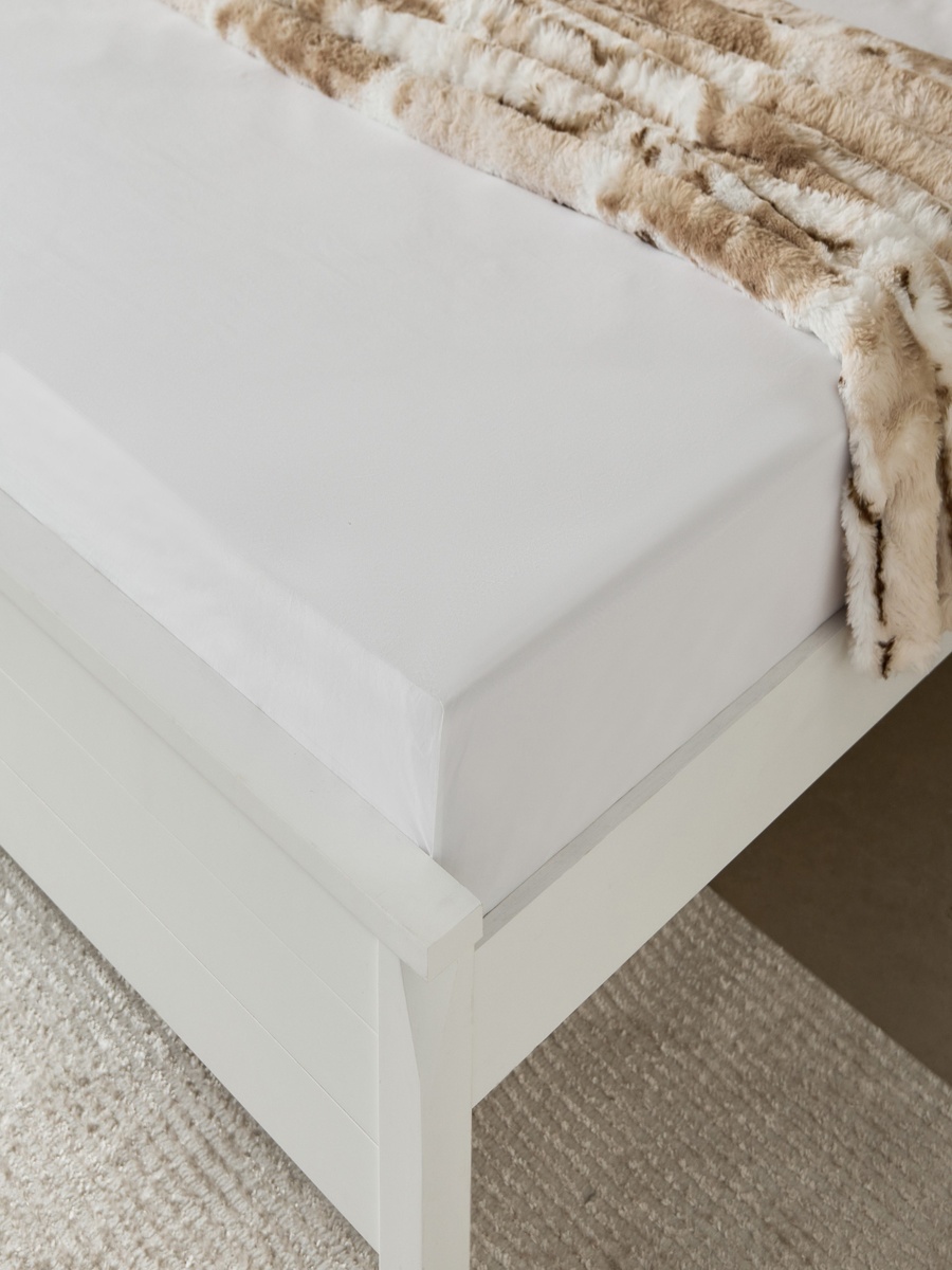 Purely Percale Olympic Queen Fitted Sheet - 160x200+40 cm