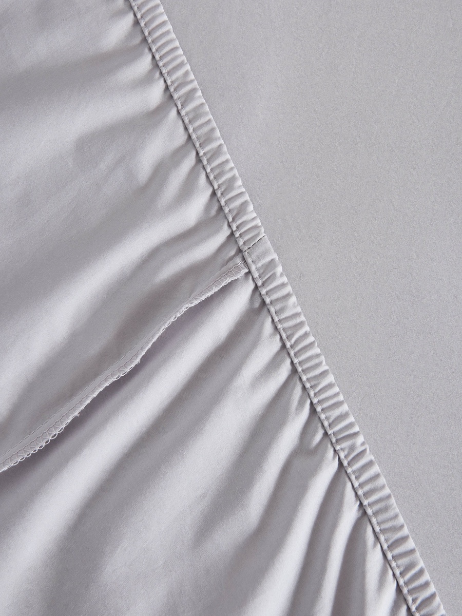 Purely Percale 300 TC Super King Fitted Sheet - 200x200+40 cm