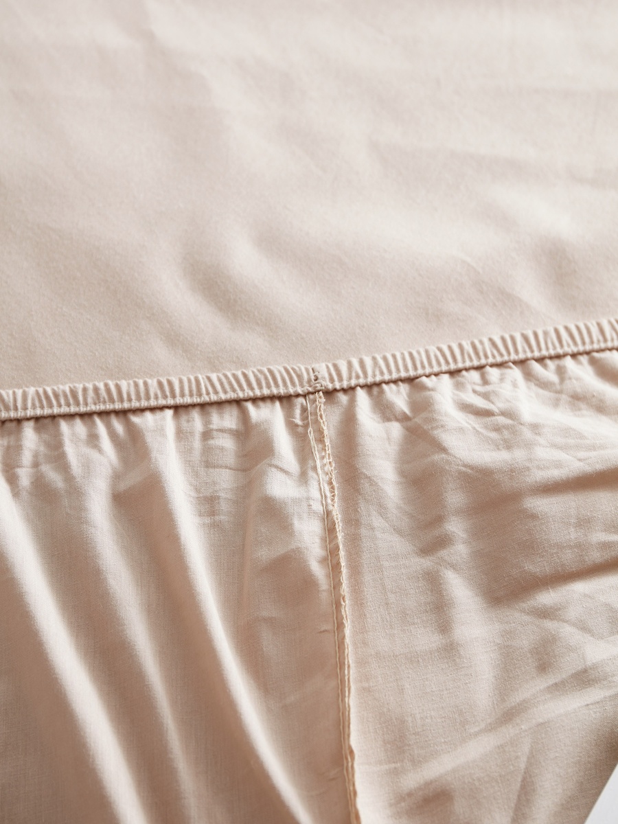 Essential King Cotton Fitted Sheet - 180x200+25 cm