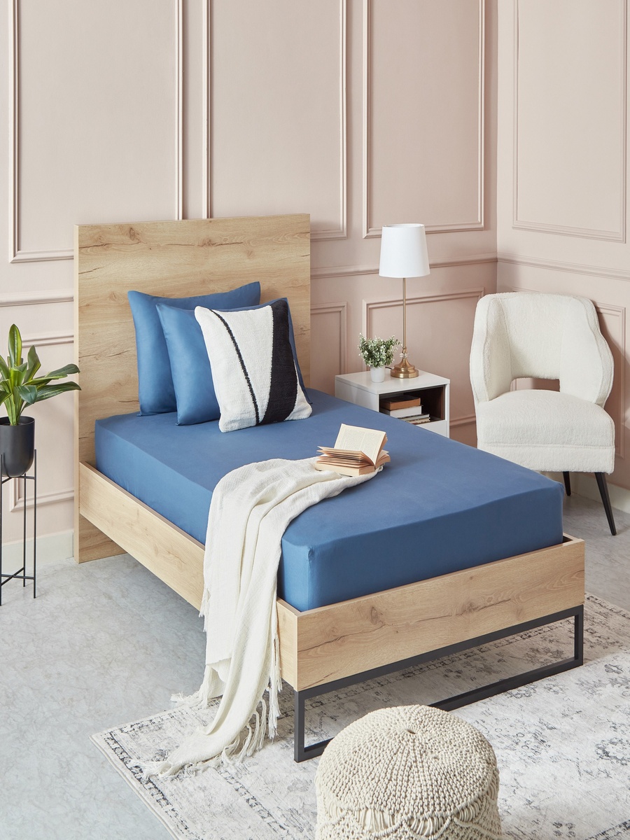 Essential 2-Piece Cotton Pillow Cover Set - 50x75 cm