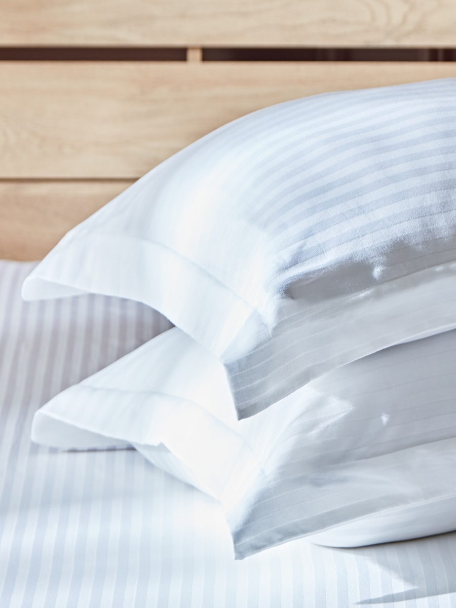 Hamilton 2-Piece BCI Cotton Pillowcase Set with Flange - 50x75+15 cm
