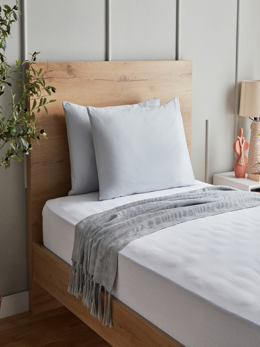 Essential 2-Piece BCI Cotton Pillow Cover Set - 50x75 cm