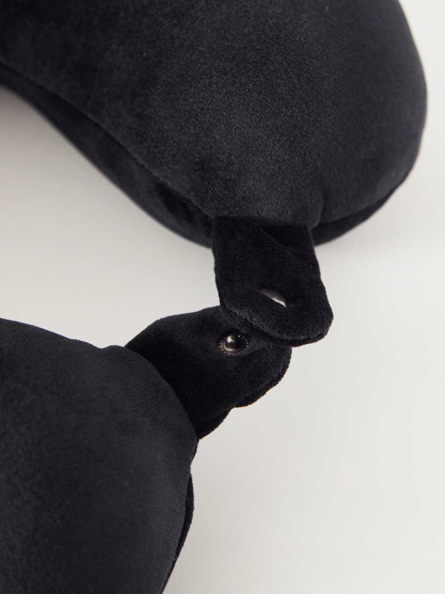Solid Round Neck Pillow - 30x30x10