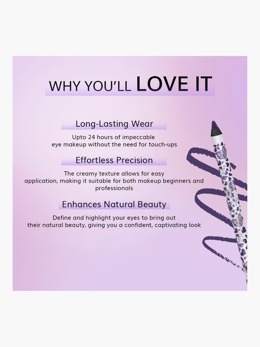 Daily life Waterproof Smoothening Eye Pencil