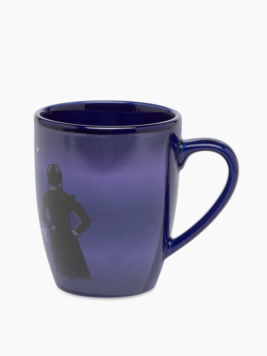 Wednesday Print Porcelain Mug with Handle - 330 ml