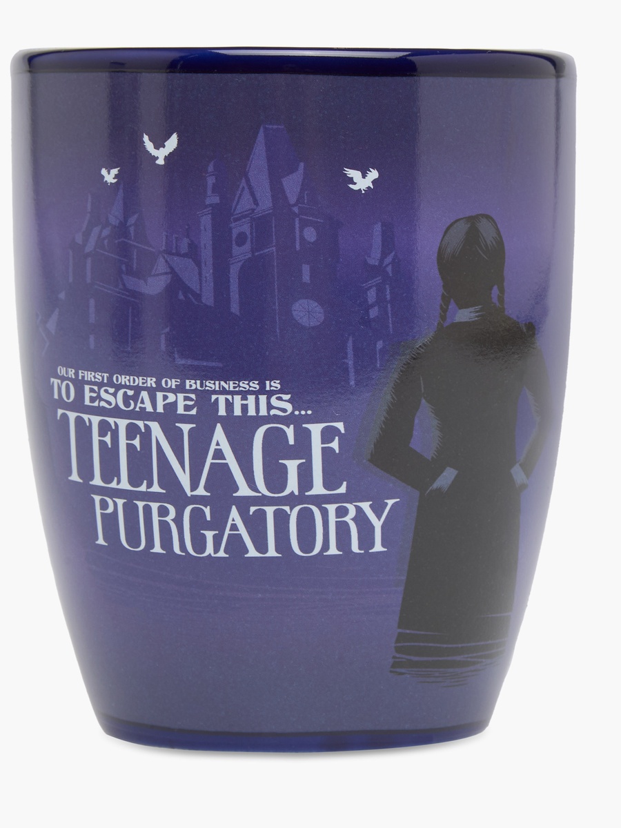 Wednesday Print Porcelain Mug with Handle - 330 ml