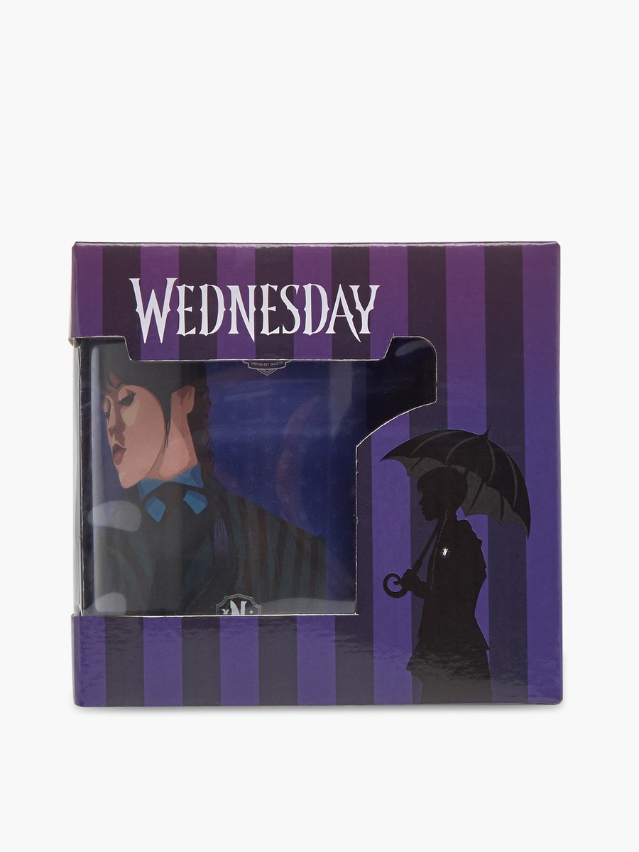 Wednesday Print Porcelain Mug with Handle - 330 ml