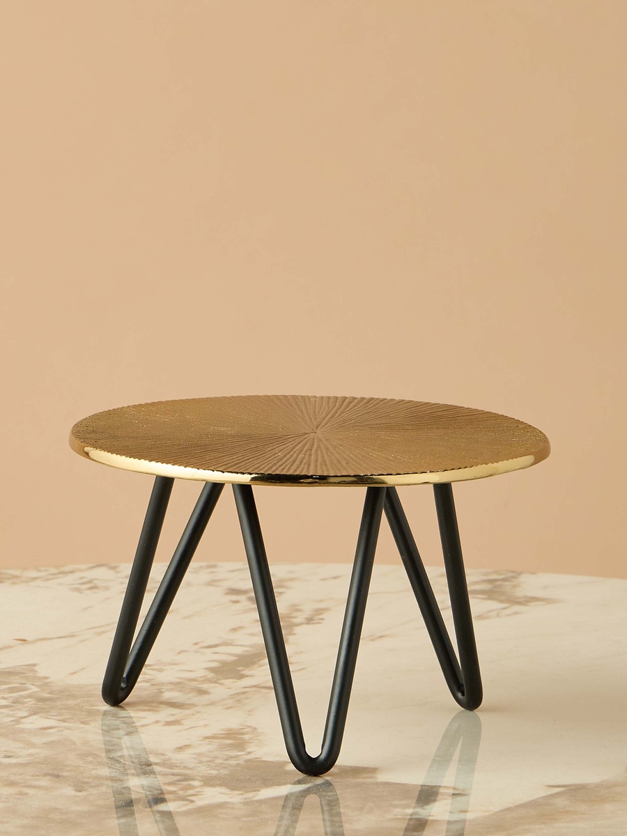Metal Top Plant Stand - 20x13 cm
