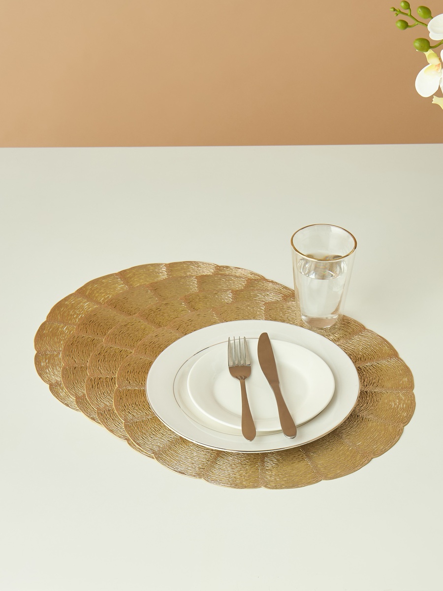 Textured Round Placemat - 38 cm