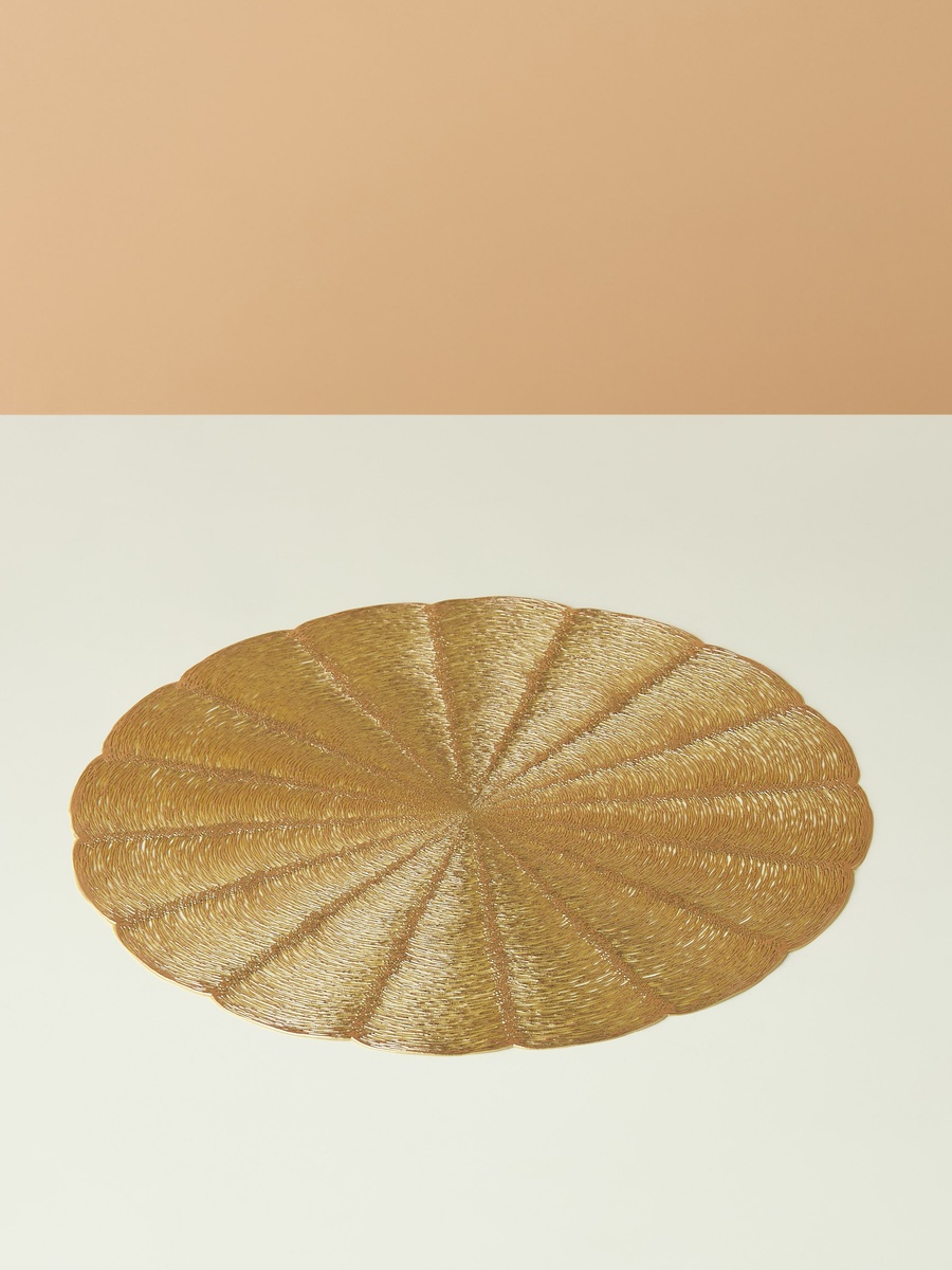 Textured Round Placemat - 38 cm