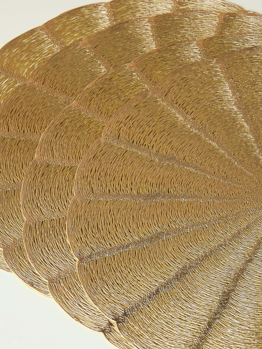 Textured Round Placemat - 38 cm