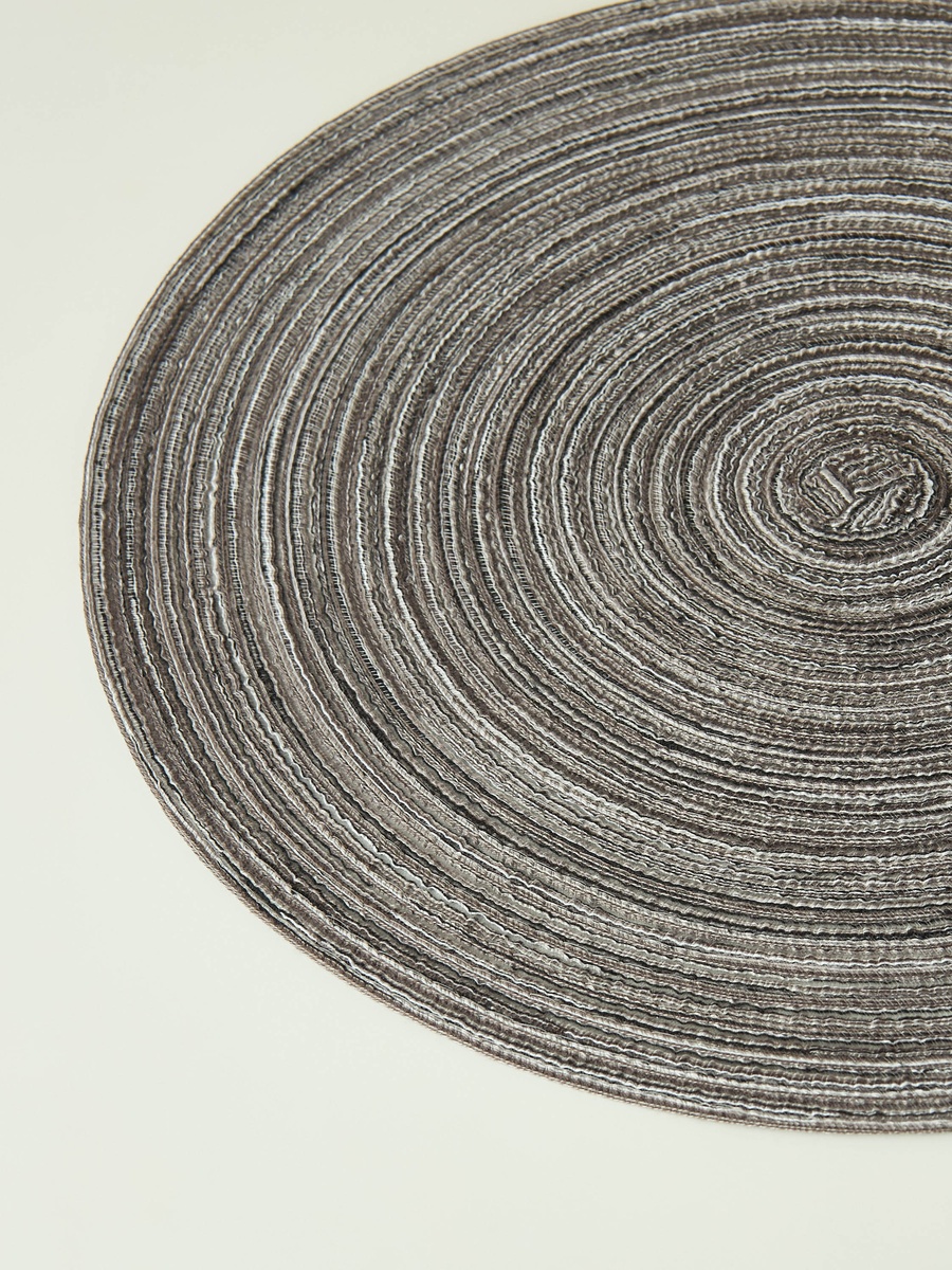 Textured 4-Piece Placemat Set - 38 cm