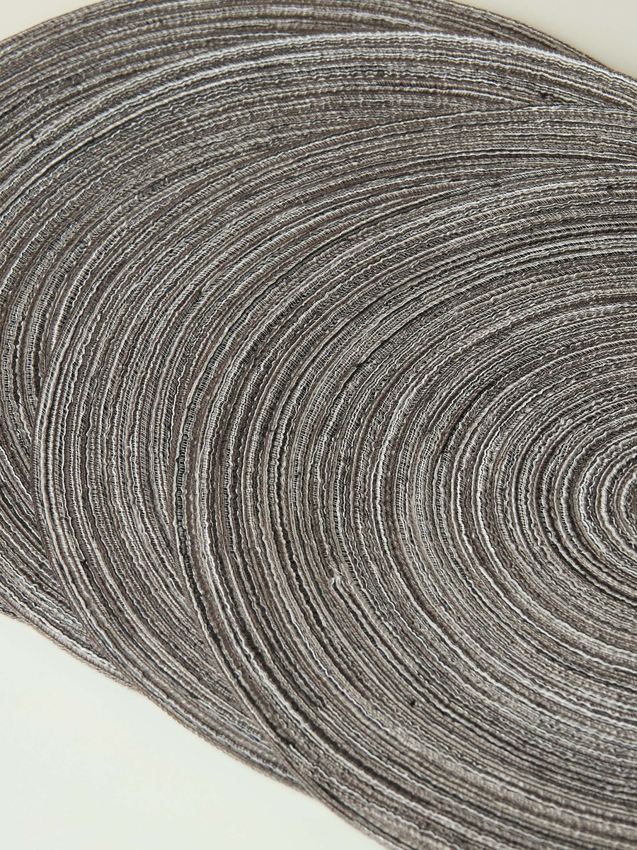 Textured 4-Piece Placemat Set - 38 cm