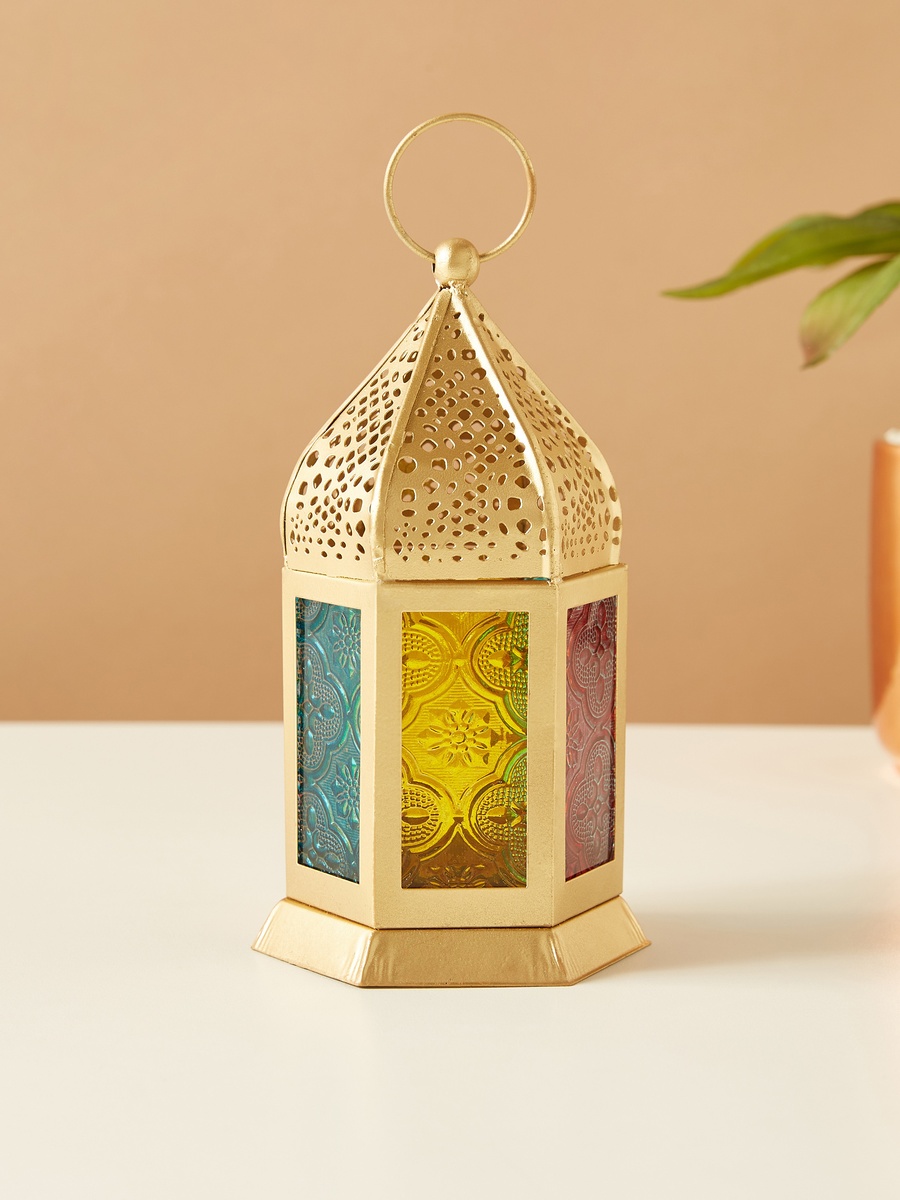 Decorative Iron Lantern - 16 cm