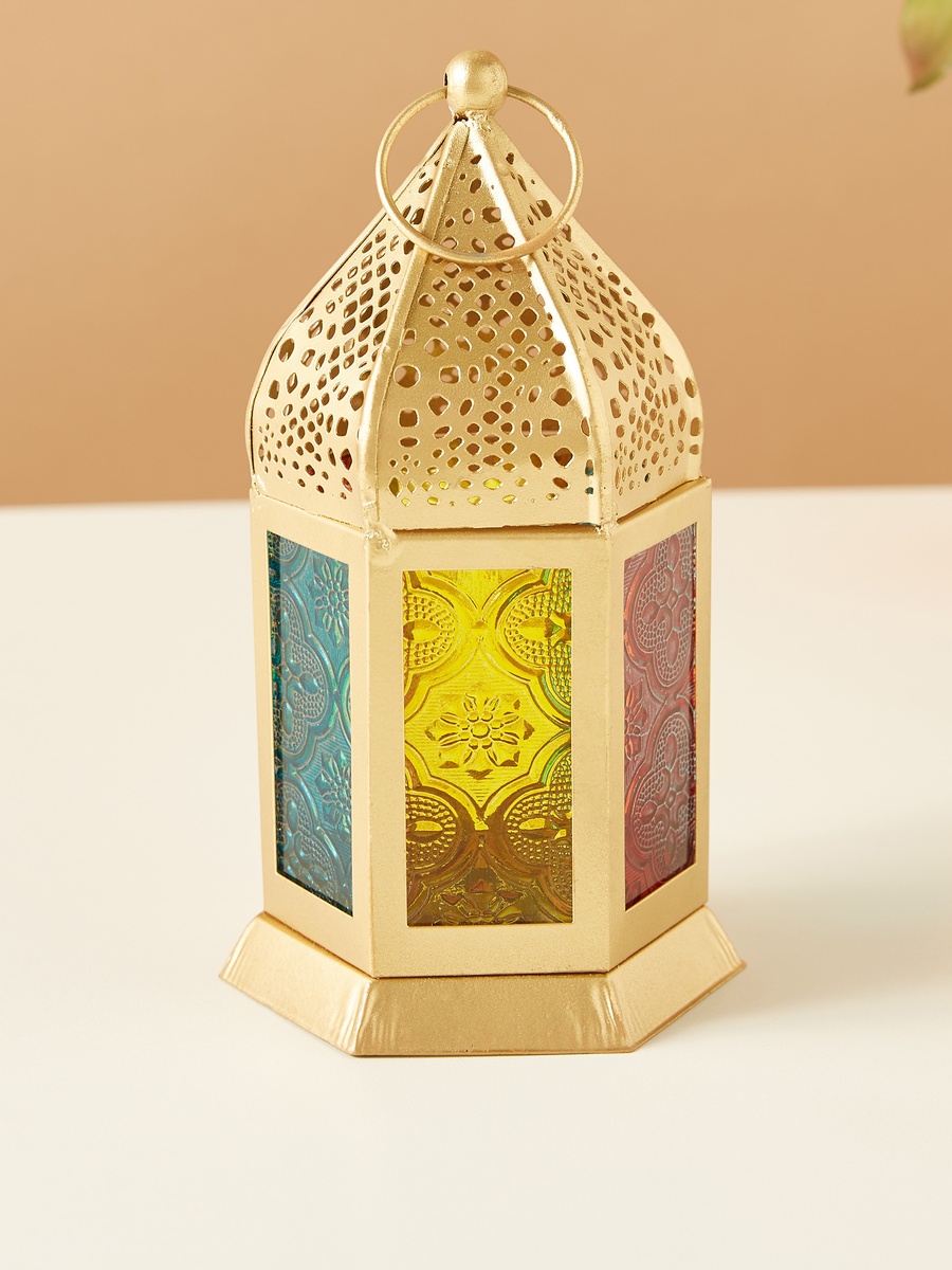 Decorative Iron Lantern - 16 cm