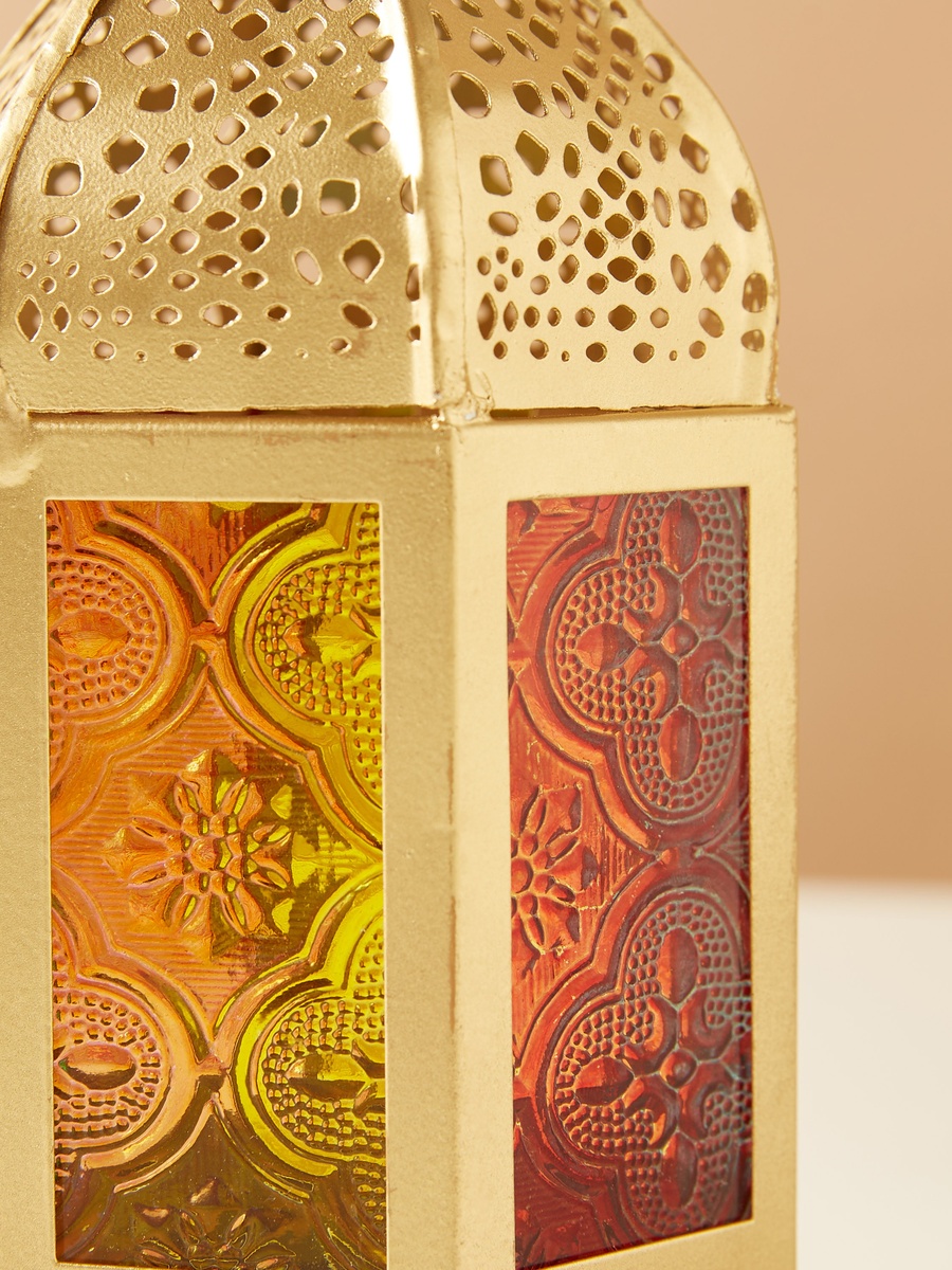 Decorative Iron Lantern - 16 cm
