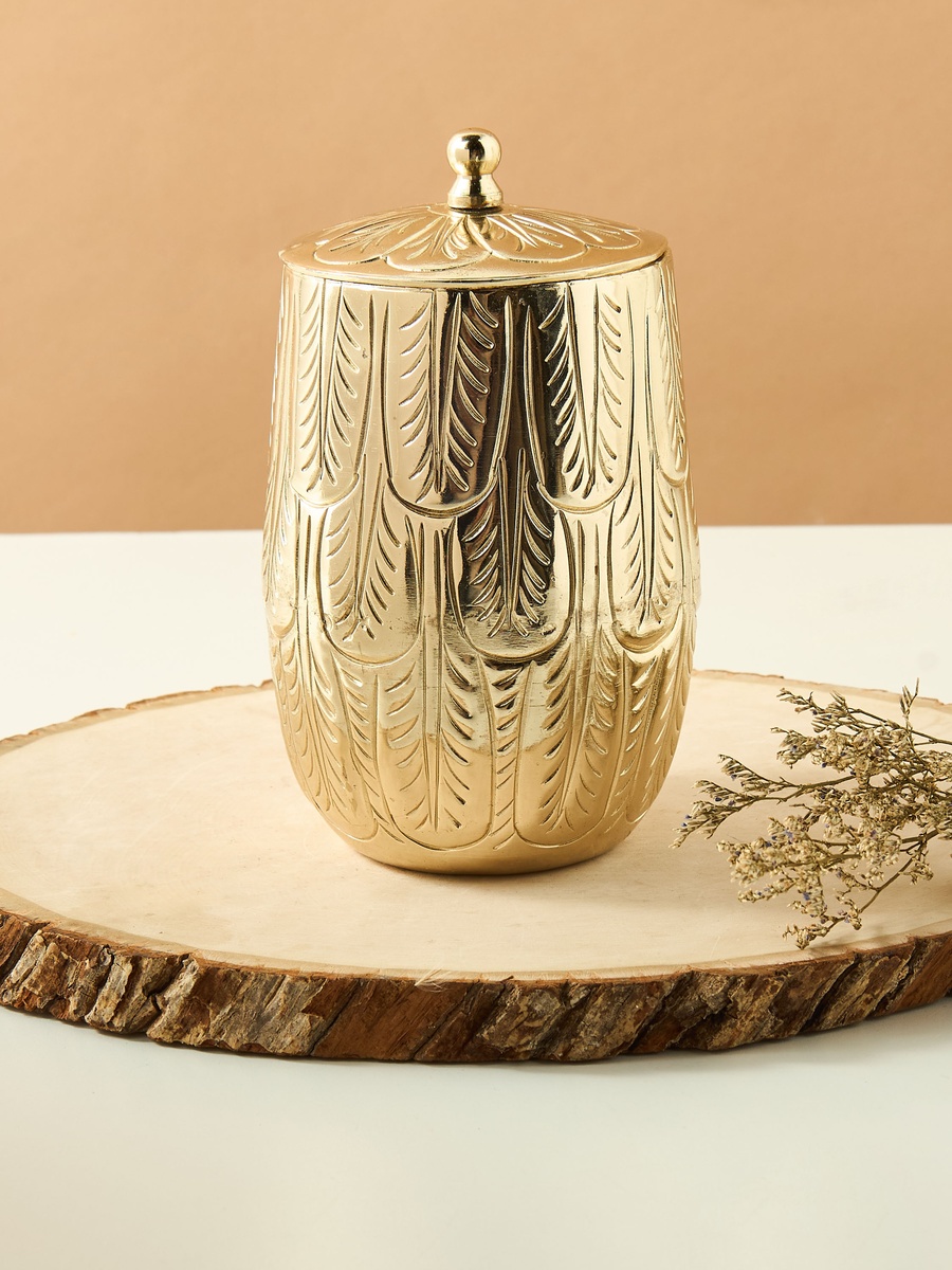 جرة ديكور بارزة الملمس - 21*25 سم