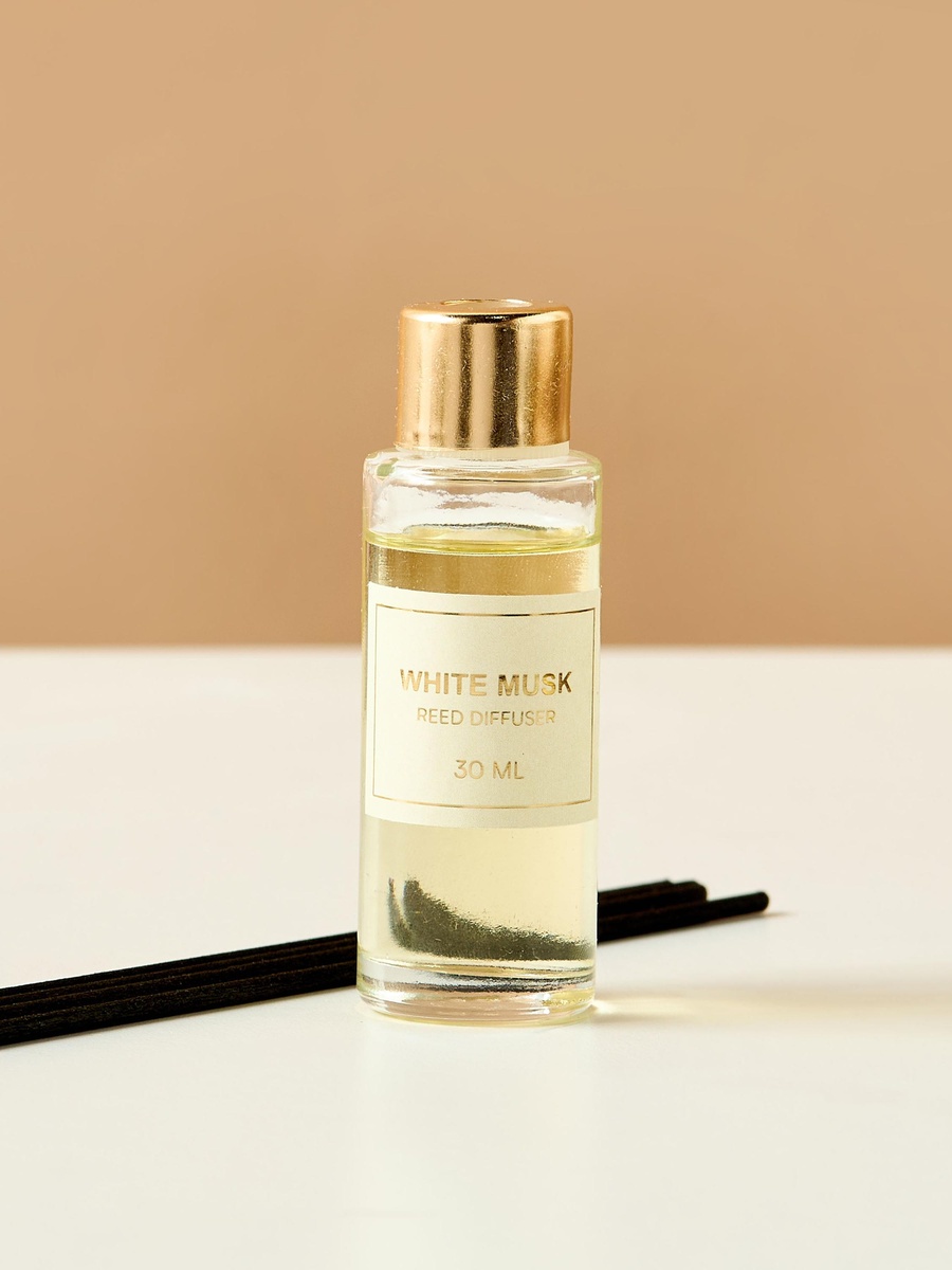 موزّع عطور أعواد برائحة المسك الأبيض من جلو - 30 مل