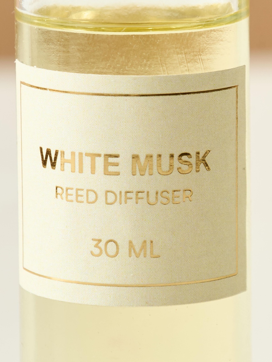موزّع عطور أعواد برائحة المسك الأبيض من جلو - 30 مل